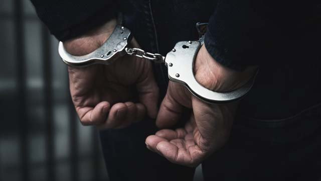 Passenger arrested airport