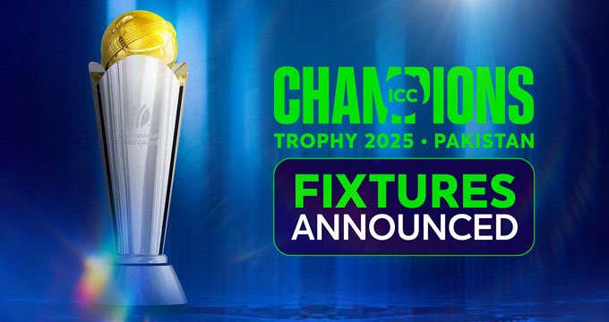 Champions Trophy 2025 official fixtures