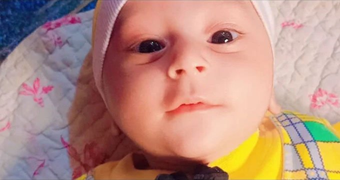 Infant Karachi road accident