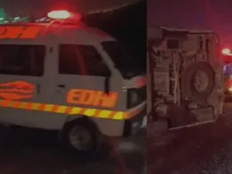 Karachi road accident