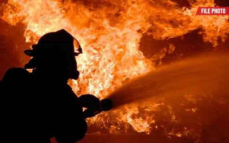 Korangi Creek fire