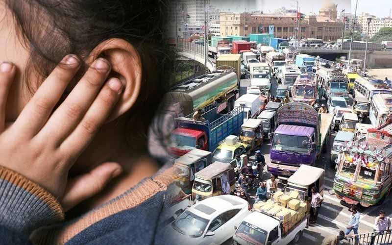 traffic noise Karachi
