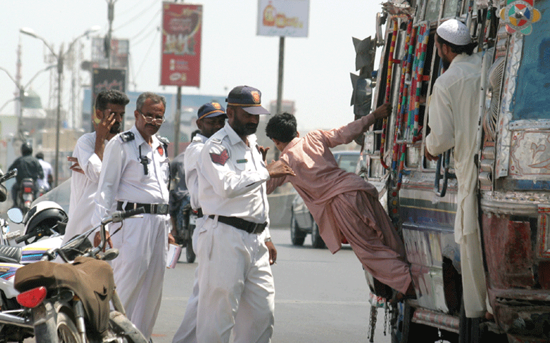 ٹریفک پولیس