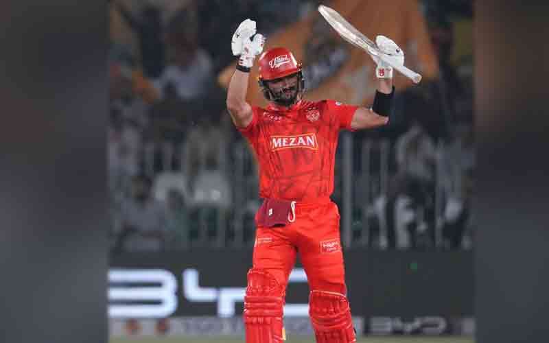 Sahibzada Farhan PSL century