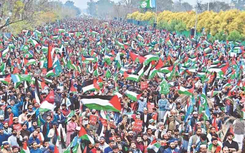 Gaza Million March Karachi Traffic Advisory