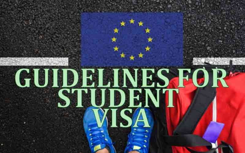 student visa Europe guidelines