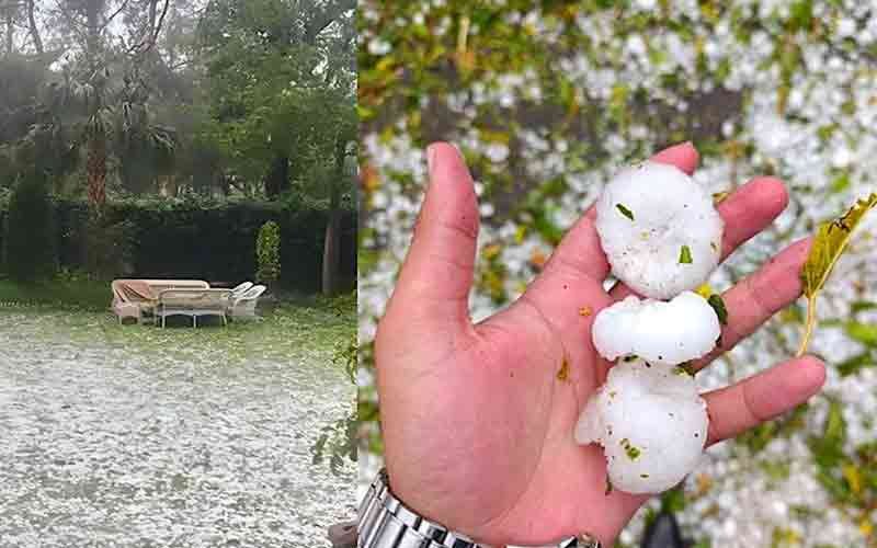 Islamabad hailstorm warning