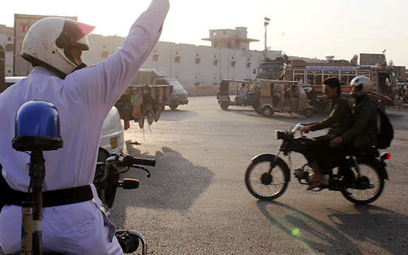 ٹریفک پولیس