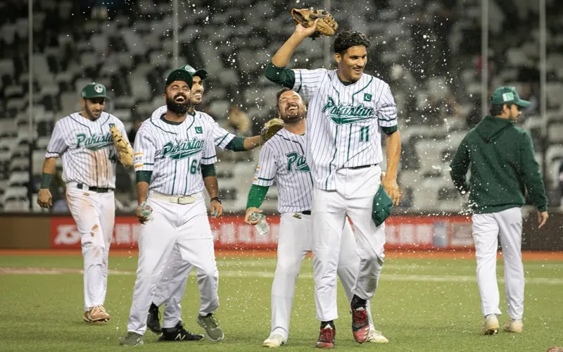 Pakistan India baseball match